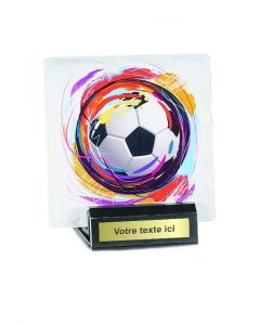 Fußball Keramik Pokal - Display