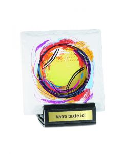 Tennis Keramik Pokal - Display