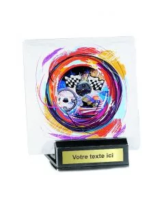 Motorsport - Rennsport - Keramik Pokal - Display