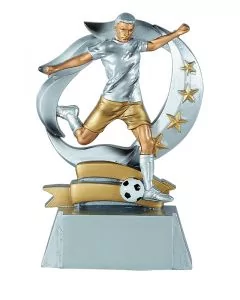 Fußball 3D Pokal Mann