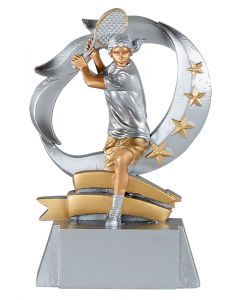Tennis 3D Pokal Frau
