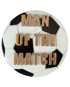 Zierscheibe Fußball Man of the Match