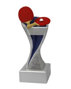 Tischtennis Pokal graviert Free Tischtennis Schläger und Ball Harz Star Trophäen 