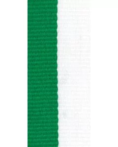 Halsband Grün, Weiß